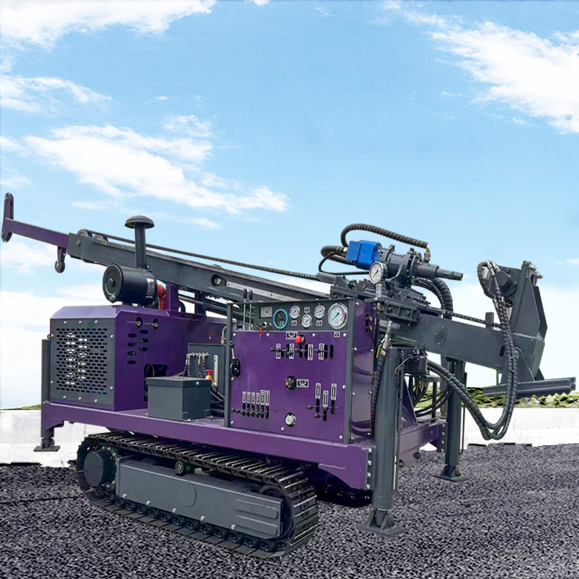 Core Sample Drilling Rig Hydraulic Exploration Geological Core Drilling Rig Equipment