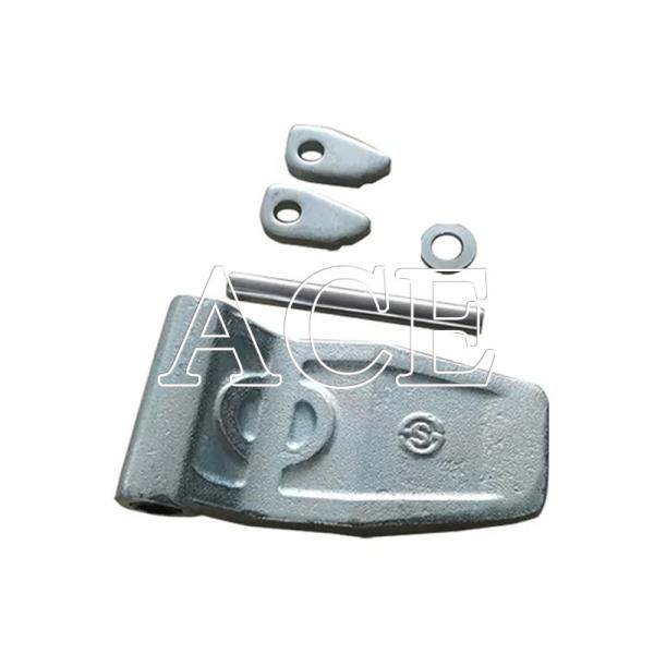 Forged ISO Shipping Container Door Hinge for Hot Dip Galvanized Dry Cargo