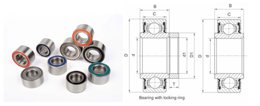 KOYO Automotive Wheel Bearing DAC3972D2RSF car wheel bearing