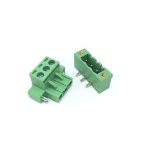 5.08mm Pitch PCB Plug-in Screw Terminal Blocks Plug Straight Pin Header with