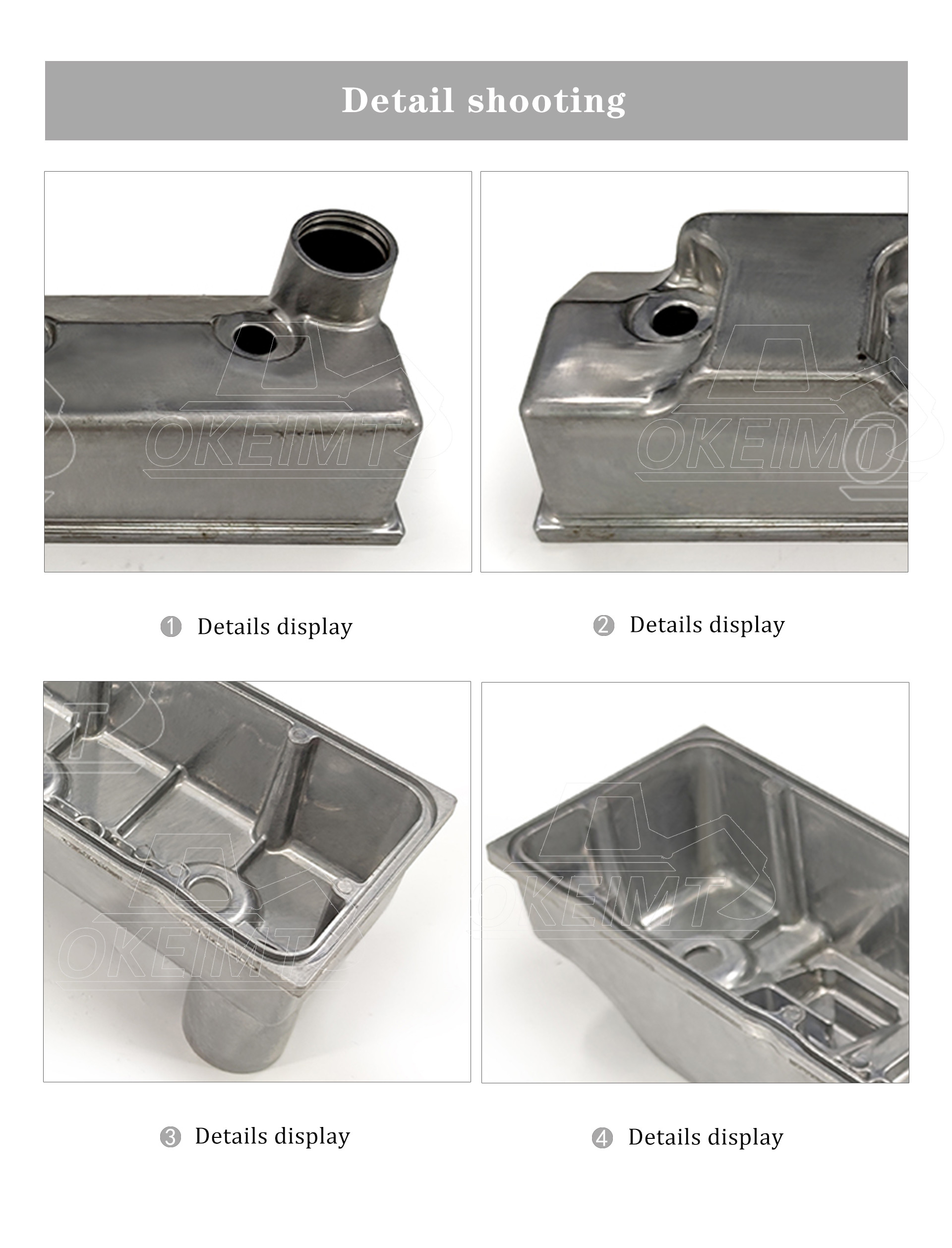 Valve Chamber Cover PC120-5 High Performance Engine Valve Cover for Excavator Parts