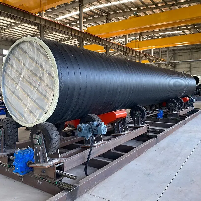 PU Foaming spray Preinsulation Pipe Continuous Production Line