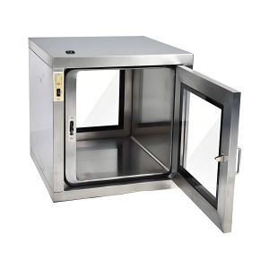  UV Lamp Static Pass Box SS304 SS316 Pass Through Box 80kg Transfer Window Manufactures