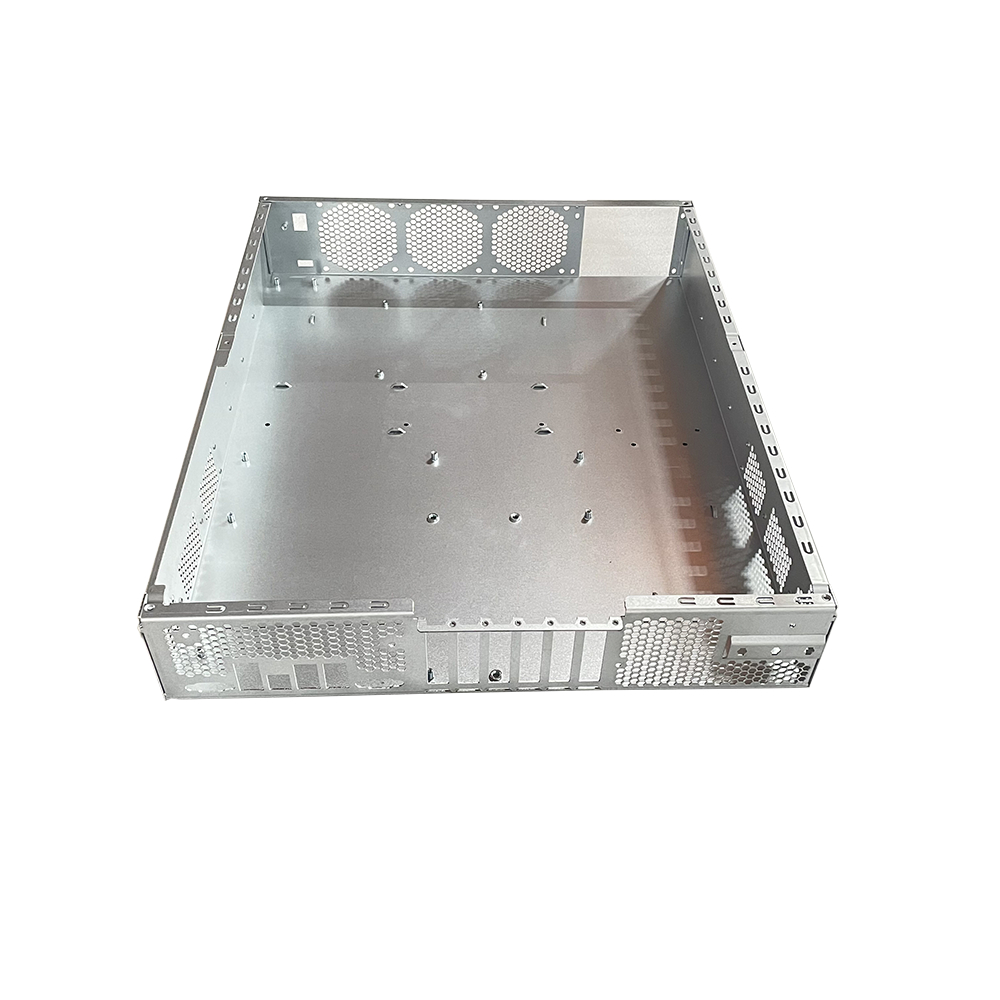 Cnc Cut Sheet Metal Bracket Manufacturer Milling Anodized Electronics Cover Housing