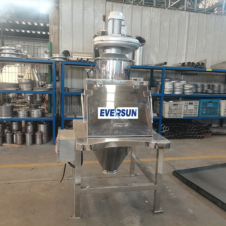 Food Chemical Battery Material Dust Removal Screening Discharge Machine