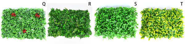 Artificial Flower Lawn Synthetic Vertical Garden Eco Friendly 1001D 1001E