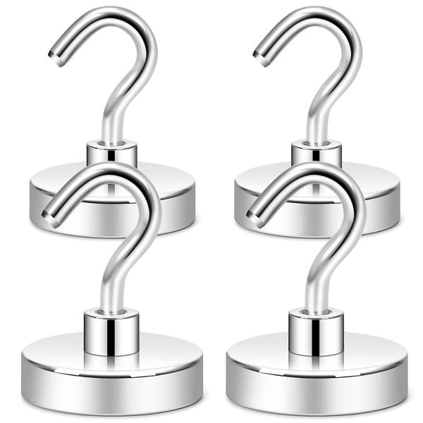 Industrial Heavy Duty Magnetic Hooks 100 lb Capacity for Hanging Permanent Pot
