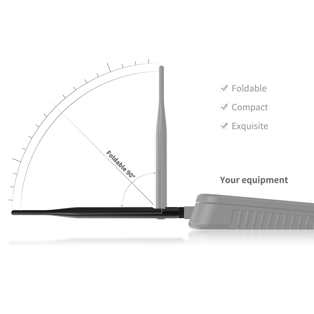TPEE 5dB 4G 5G 2.4G 5.8G Rubber Router Antenna Wifi Dual Band Wifi 6 Indoor Duck Antennas