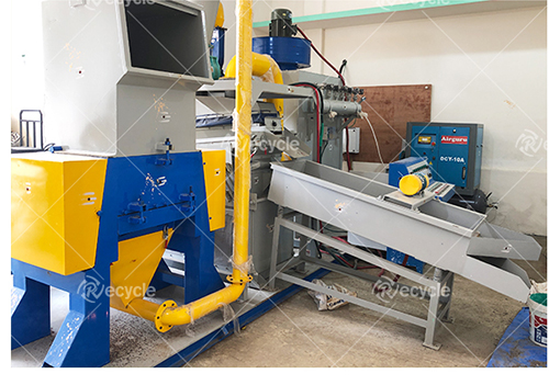 100-1000kg/h Waste Copper Separating Granulator Crusher Plant for Building Material Shops
