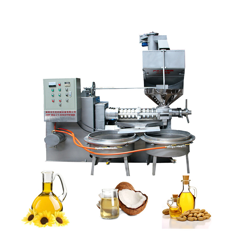 220 - 450 Kg/H Sunflower Seeds Oil Making Machine Cold Press Oil Mill