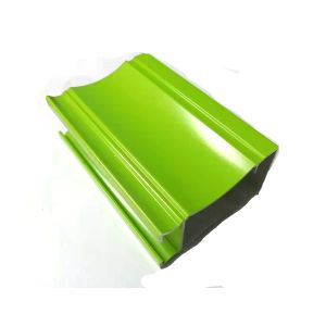 China Green Powder Coated Aluminium Extrusions For School Windows Frame on sale
