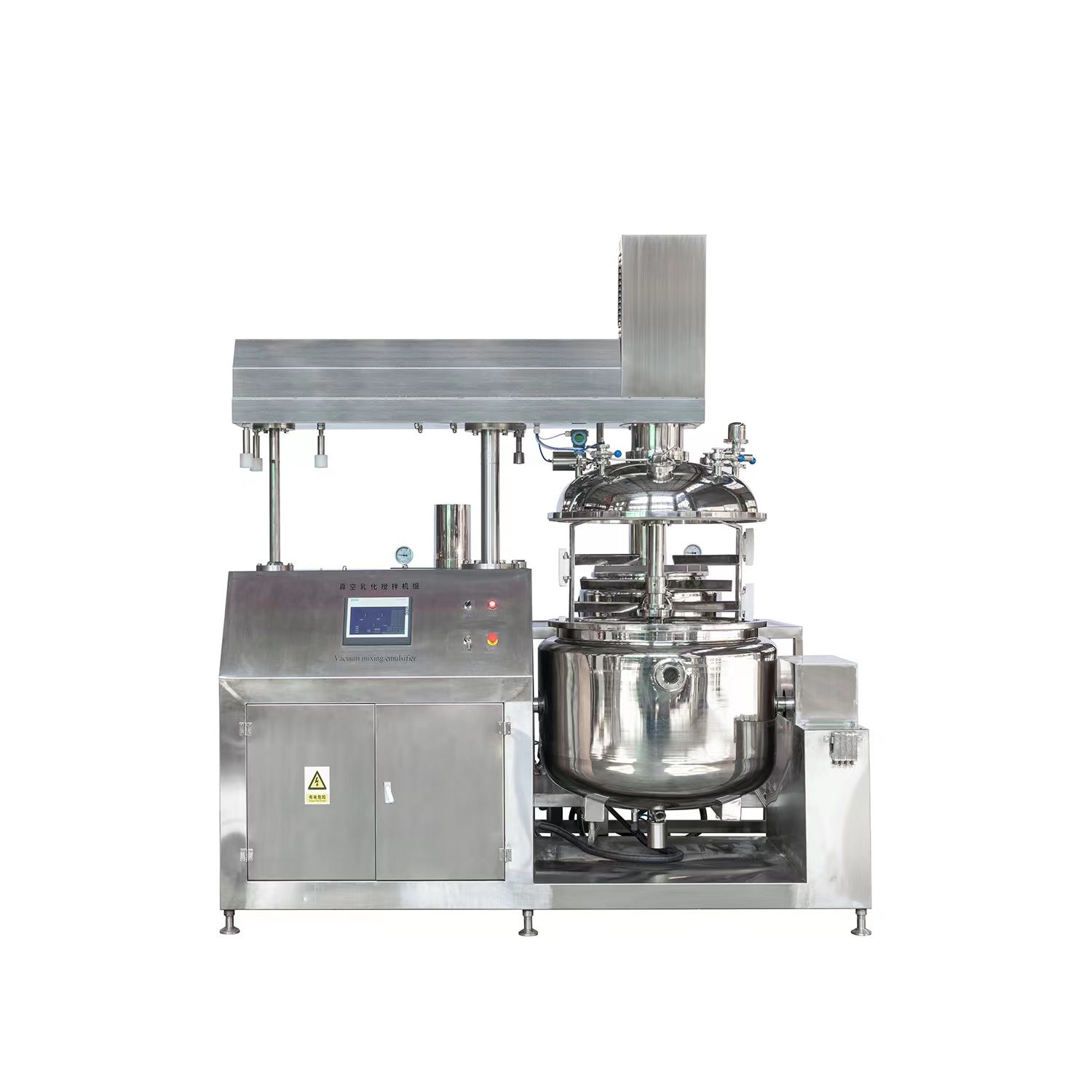 Chemical Production Machine Emulsifier Food Mixer Homogenizer System High Shear Mixing Motor electric mixer