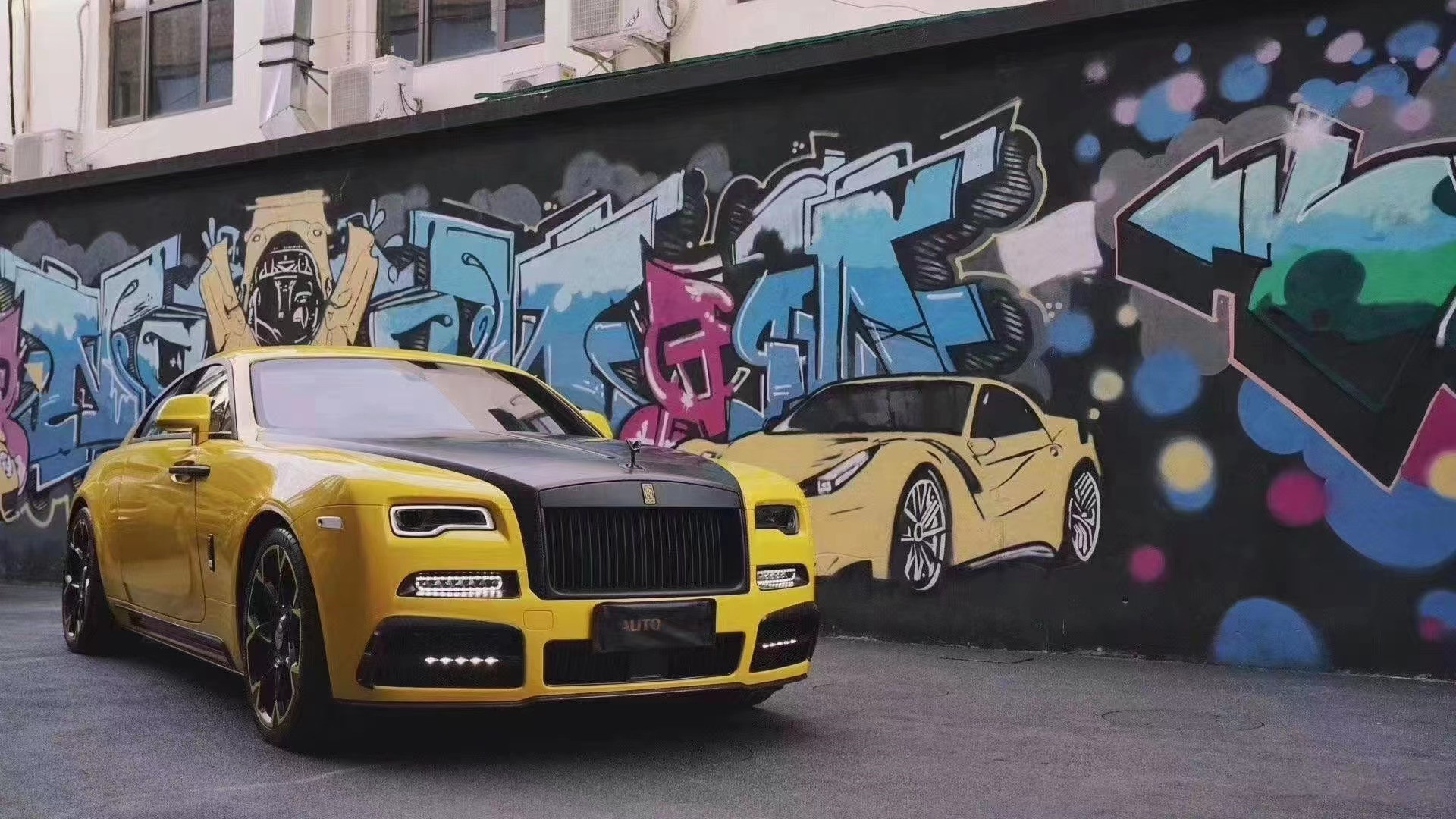 Mansory Style Rolls Royce Body Kit Wraith Car Auto Parts