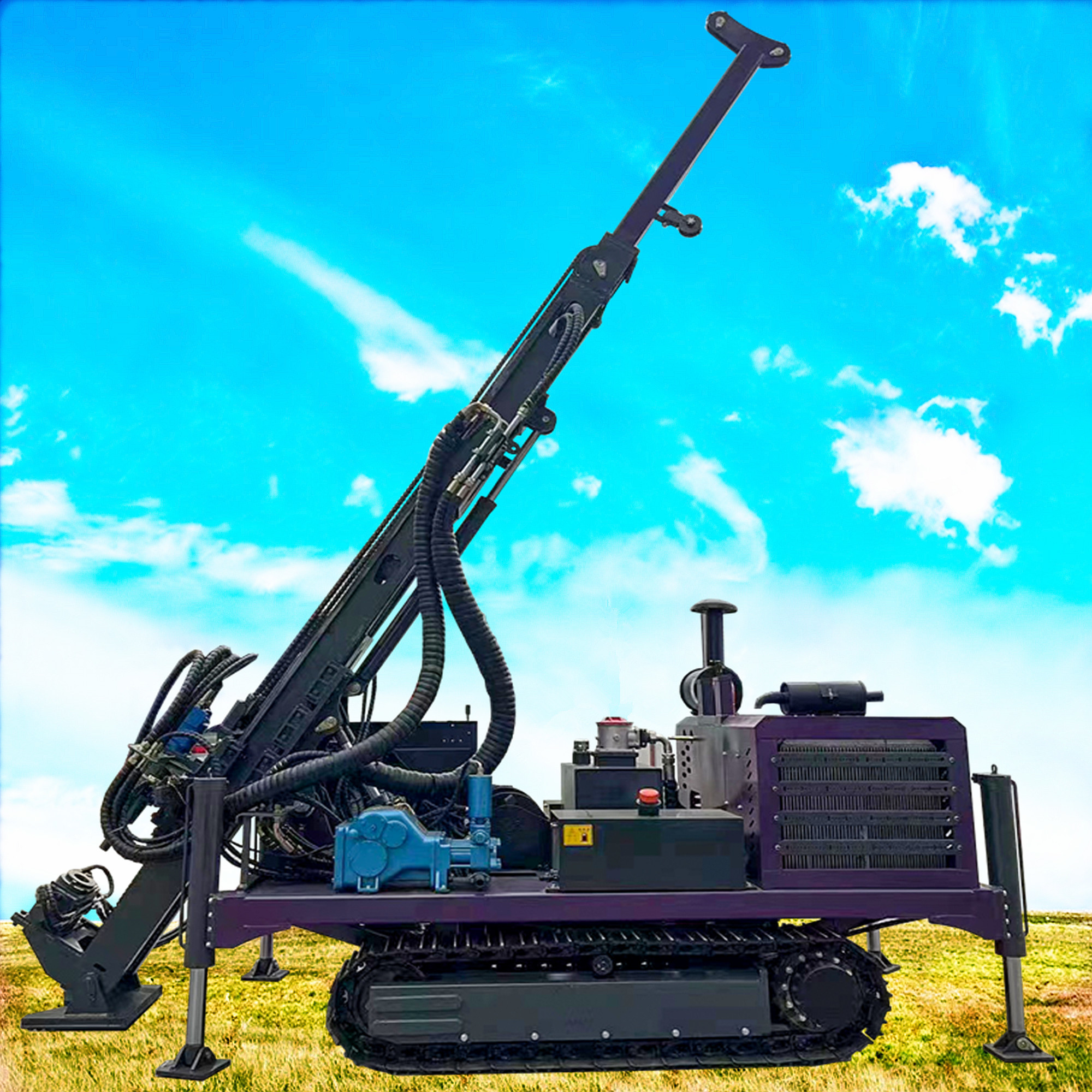 Core Sample Drilling Rig Hydraulic Exploration Geological Core Drilling Rig Equipment