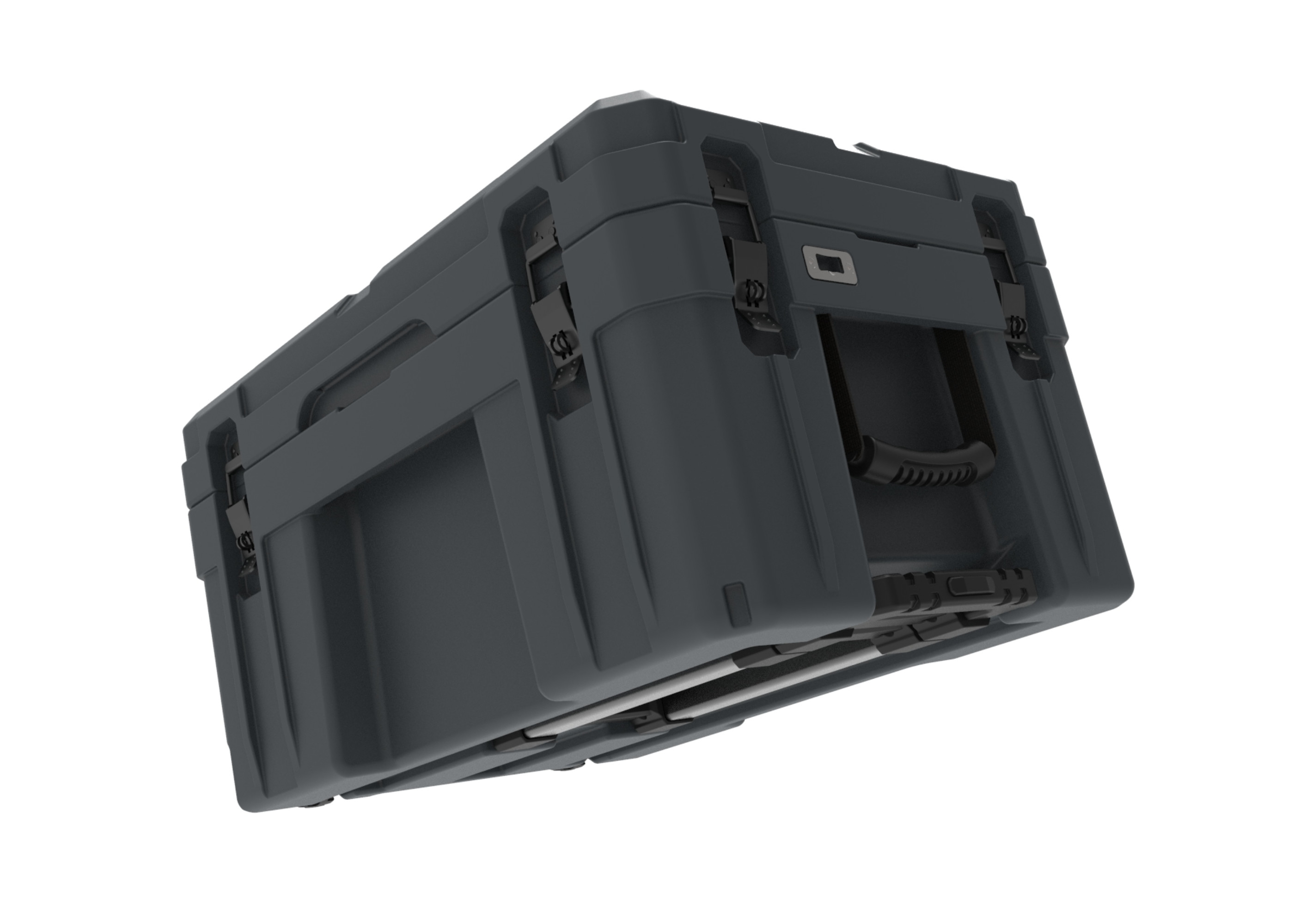 V5 LLDPE Rugged Storage Case Interlocking Customized 80L Capacity