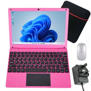 10.1 Inch Laptop with Intel Celeron N4020 CPU 8GB RAM 128GB SSD Dual Screen