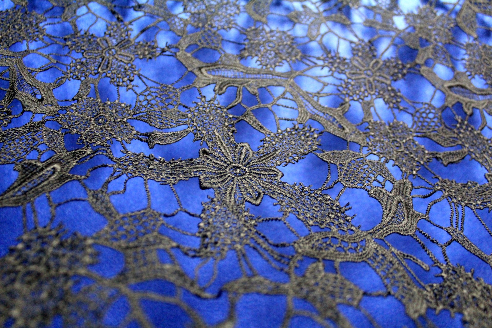 Garment Accessories Chemical Lace Fabric Water Soluble Embroidery lace fabric in Different Color