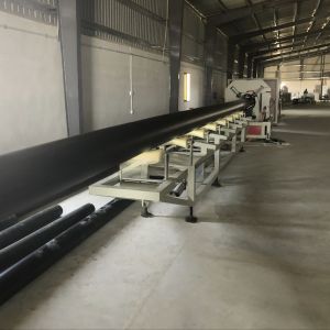 PE Processed High Productivity HDPE Pipe Extrusion Machine with Single-Screw