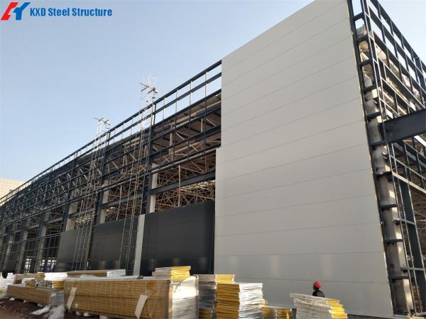 Insulated sandwich roof prefabricated Light Structural Steel Structure
