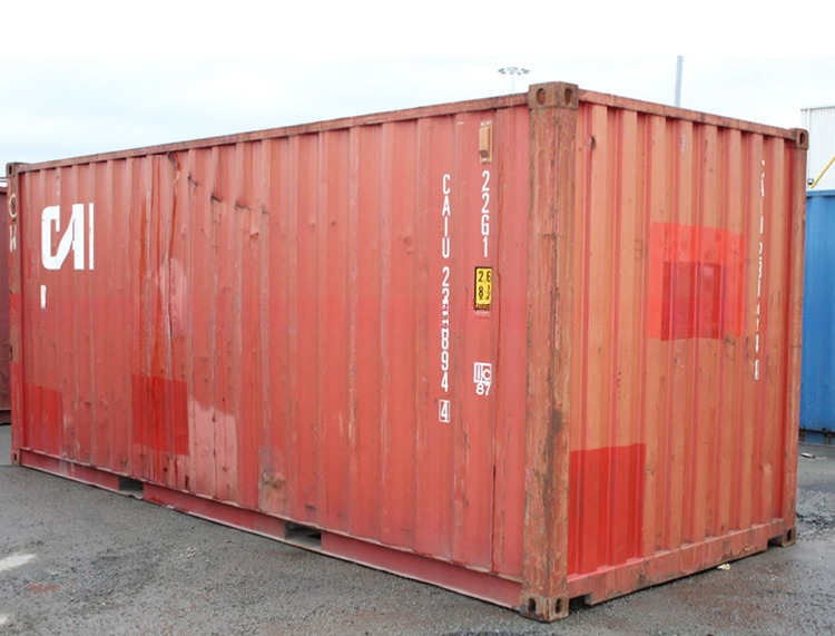 40ft HC 40 ft Shipping Containers High Cube Second Hand Dry Container Cargo Worthy Used 40 feet