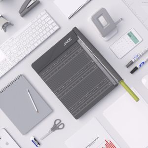 ISO Certified Paper Guillotine Cutter With Self Sharpened Blade