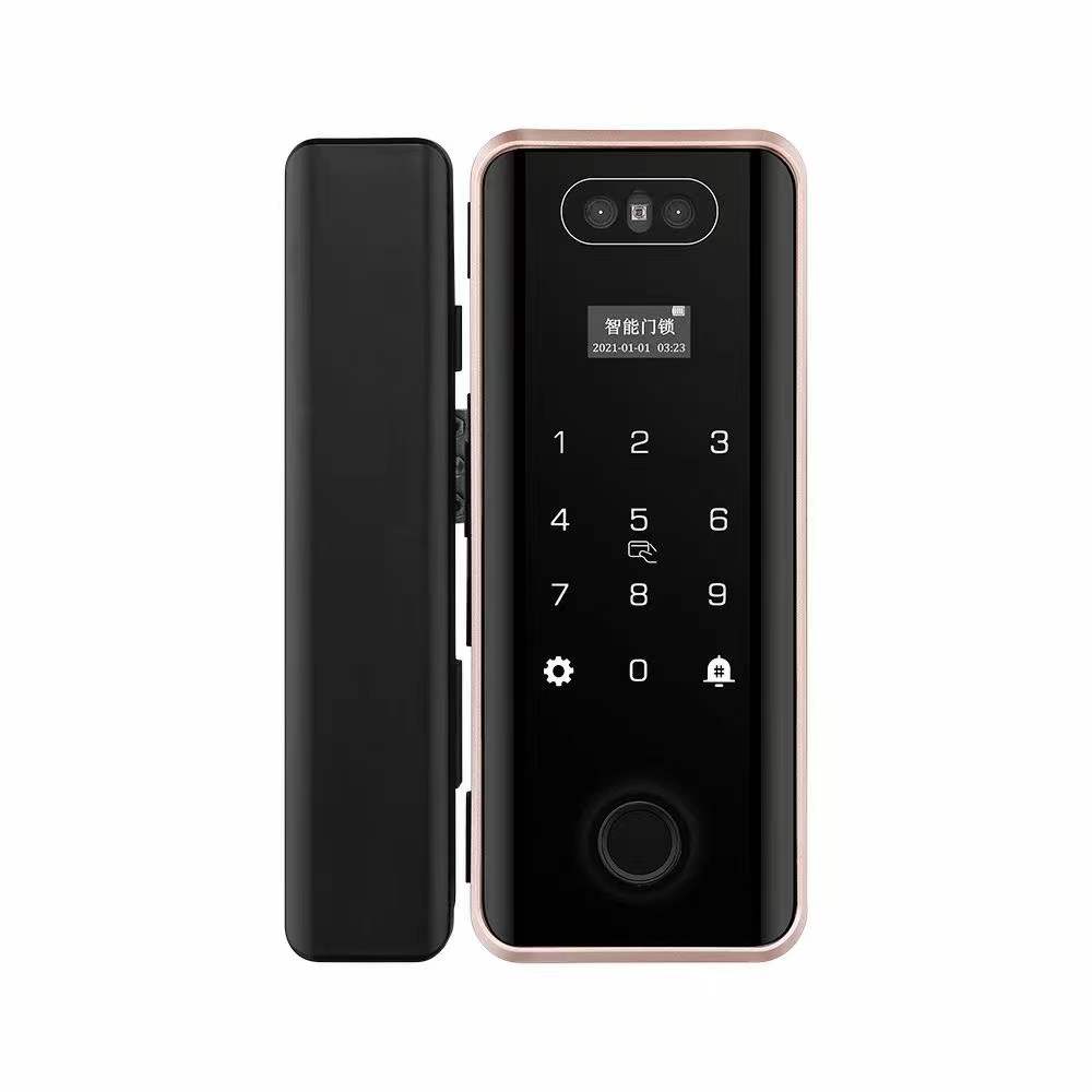 Intelligent G5S Glass Door Lock The Perfect Combination of Technology and Security