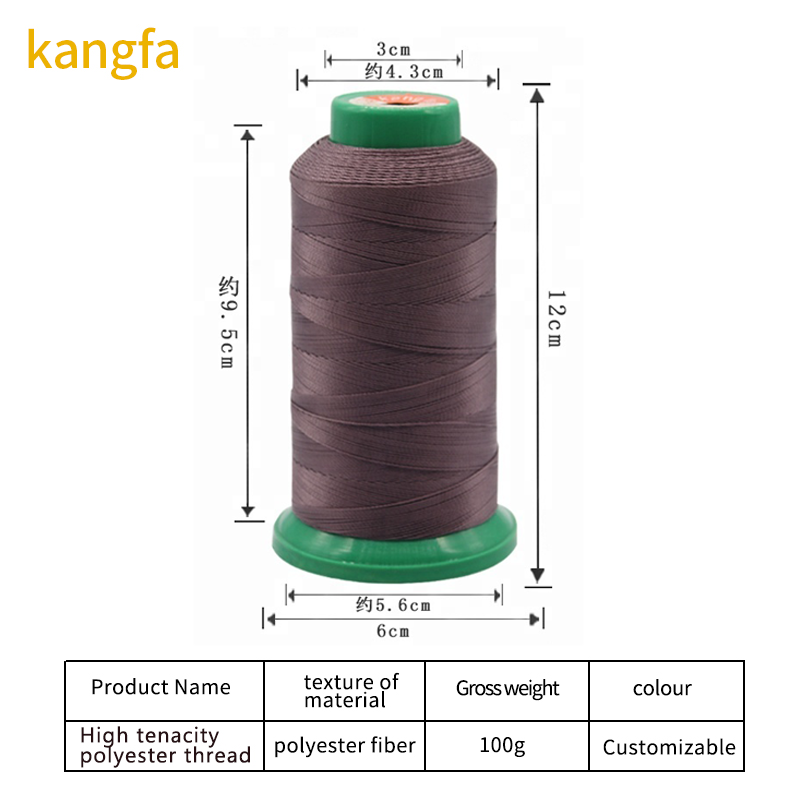 Boho Strength Sewing Thread for Leather Upholstery MERCERIZED Polyester/Nylon Thread
