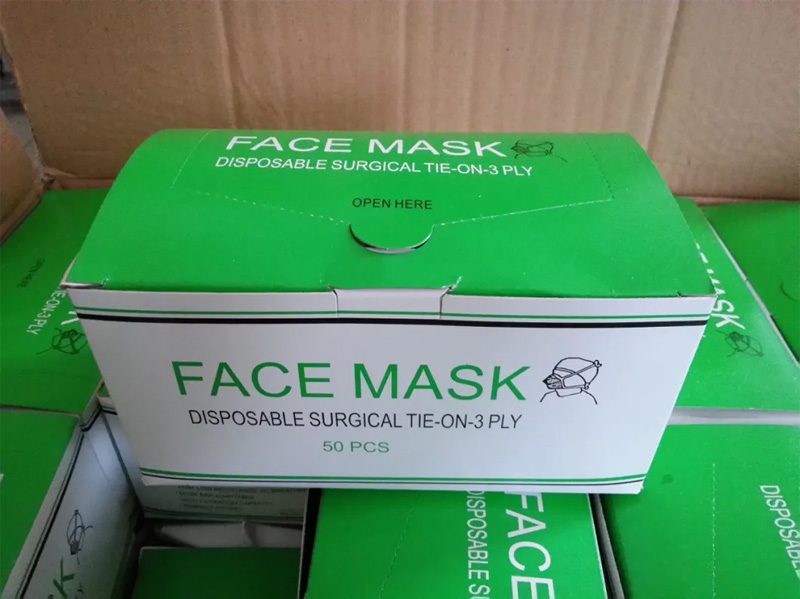 Hot Sell Disposable Face Masks 3ply Ear Loop