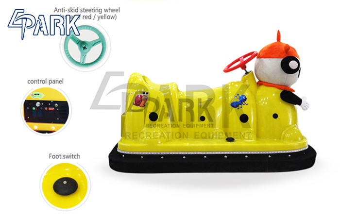 China manufacturer adults battery powered bumper car EPARK electric cartoon motorcycle dodgem car with remote control