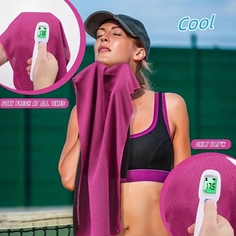 Maximum Absorbency Microfiber Sport Towel for High-Intensity Training with