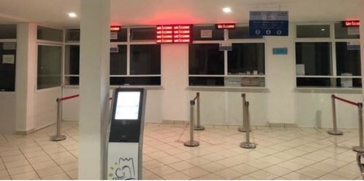electronic queuing system solution installation case 