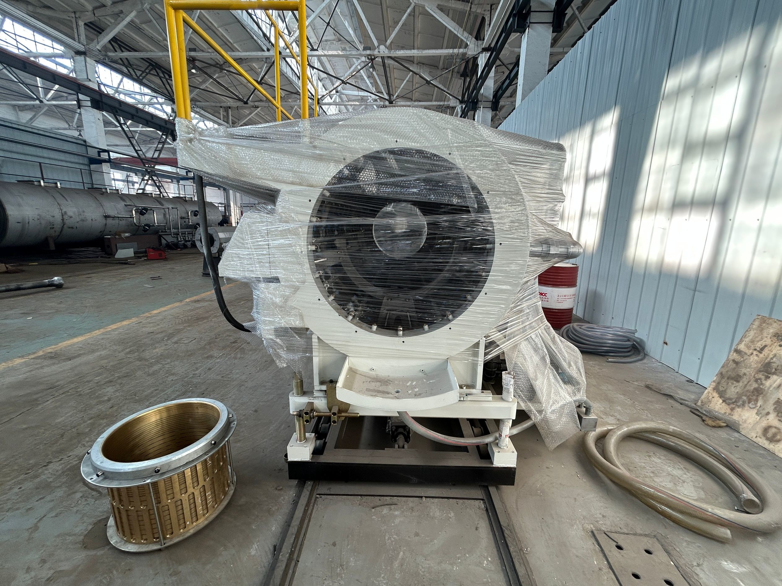 Large Diameter DN Size Double/Triple Wall HDPE PE Water Supply Large Diameter Plastic PP PPR HDPE PE Pprc Pipe Extrusion Production Line Making