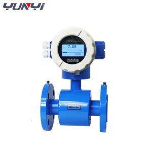 Sewage Pipeline Cement Slurry Flowmeter Electromagnetic Flowmeter With Sand