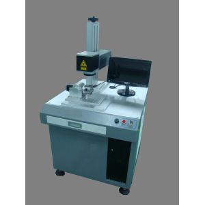 Rotating Marking 20 W Fiber Laser Marker for Round Shape Products