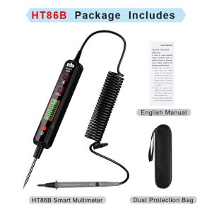 HT86B Digital Multimeter 12-300V AC DC Digital Voltage Detector Electrician