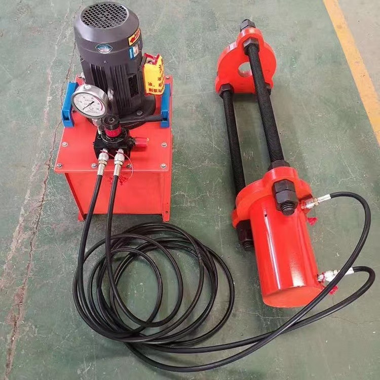 Track Pin Replacement with Portable Hand Power Hydraulic Master Pin Press Fudea Xiamen