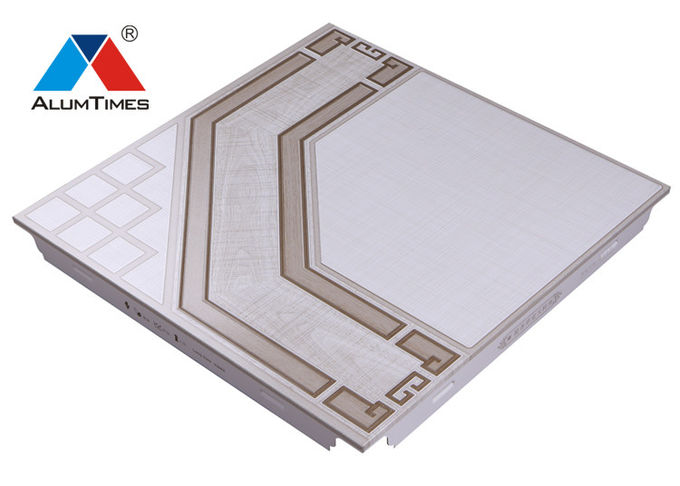 Home Decoration Aluminum Suspended Ceiling With Superior Pollutant Resistance