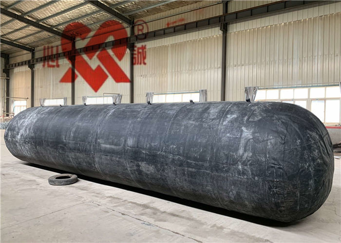 Inflatable Marine Ship Launching Balloon Airbags 1.2m Diameter For Tugboat