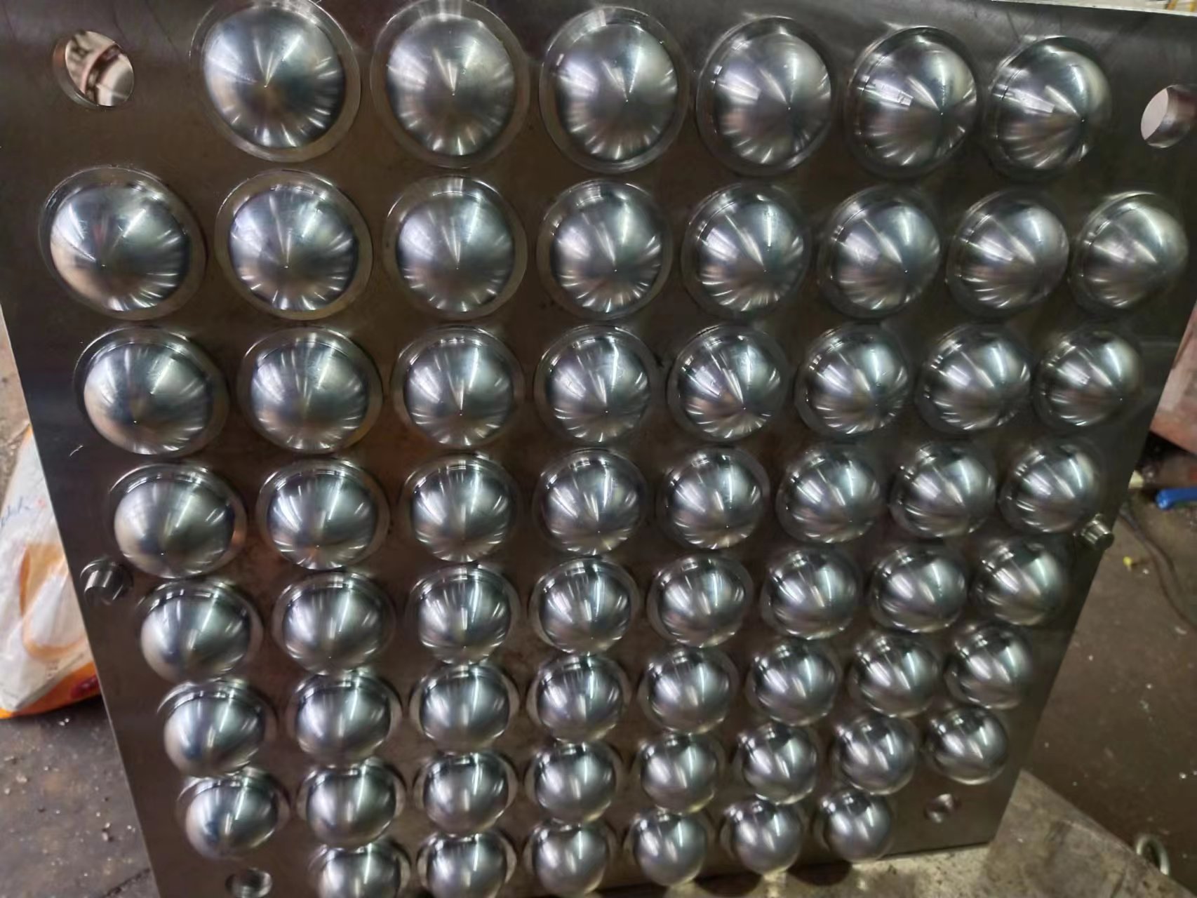 Hydraulic 5.5Kw Tennis Ball Manufacturing Machine Customized