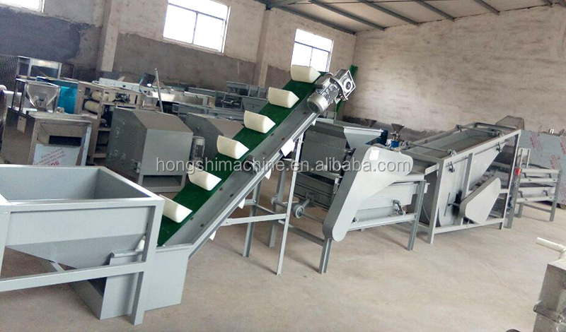 400kg/h Almond hazelnut shelling production line Almond peeling machine Almond cracker separating machine