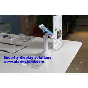 COMER plastic stand for cell phone security alarm display in mobile stores