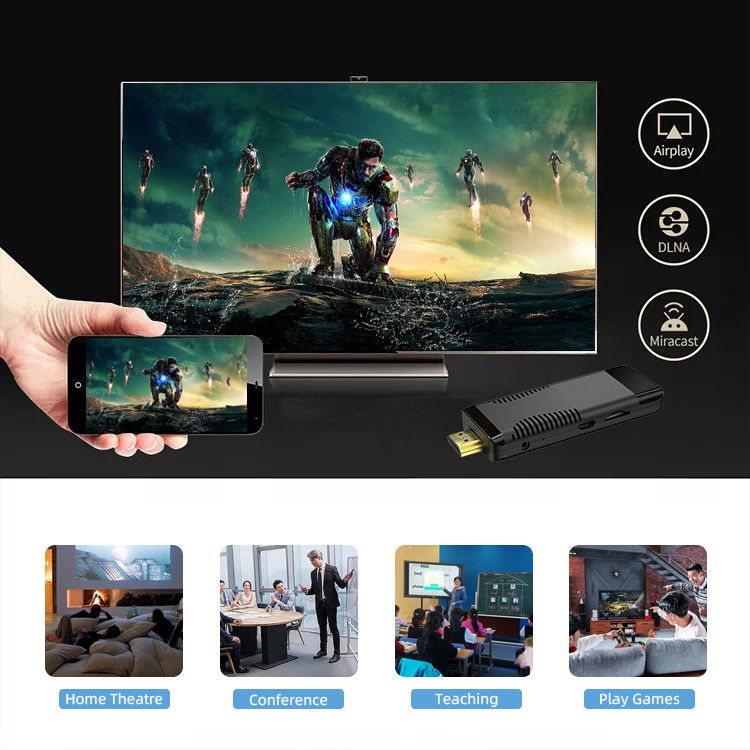S96 Android TV Stick 4k Streaming Stick Customized For Lifitime
