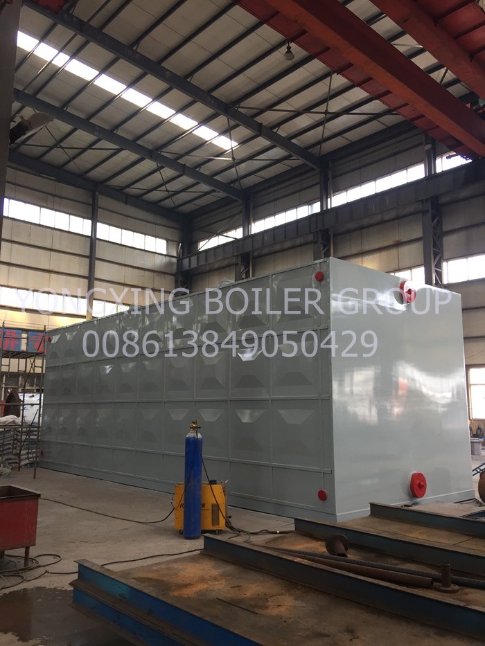 Environment Friendly Three Pass Fire Tube Boiler Gas Oil Hot Water Boiler 0.7MW-14MW