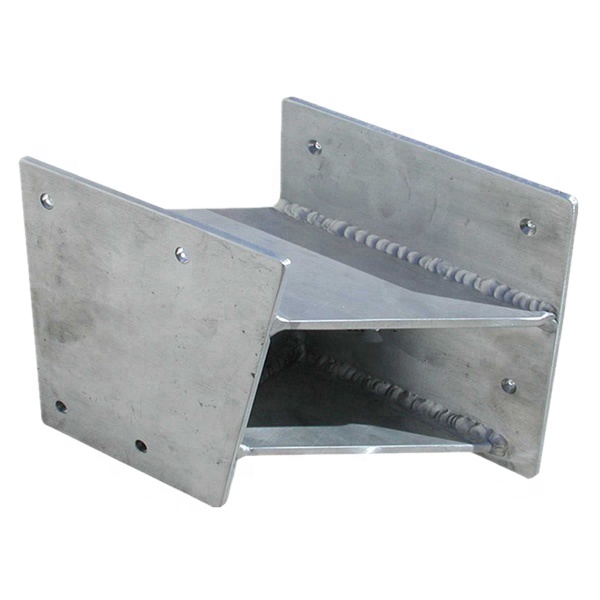 Custom Anodized Steel Plate Triangular Support Frame or Bracket for Medical Equipments