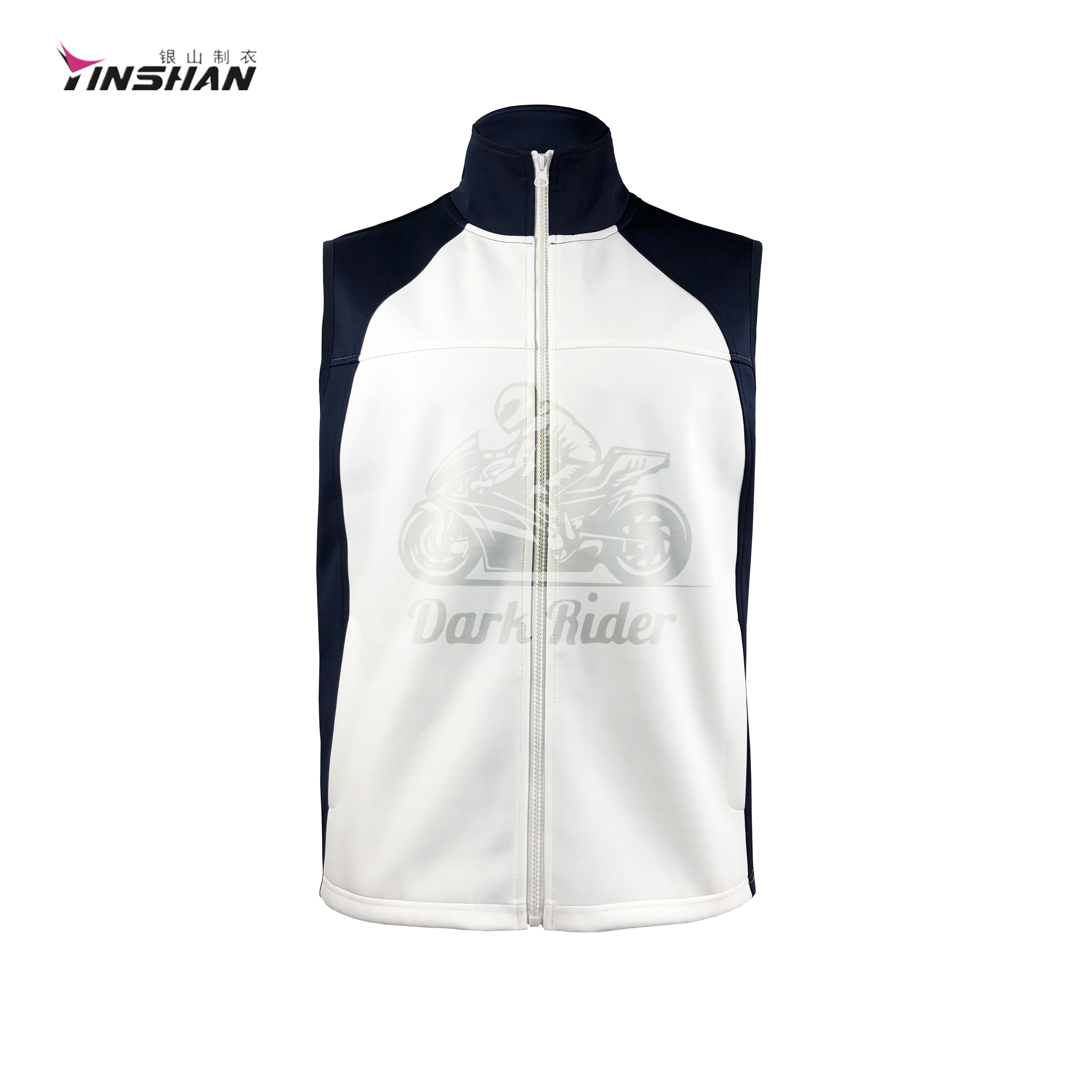 Polyester Cycling Men Gilet Homme Gym Men Vest Sportswear Custom Printed Soft Shell Jacket