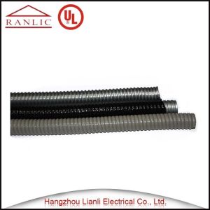 Grey / Black Galvanized Steel Flexible Electrical Conduit with PVC Coated