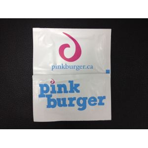 customized single wet towel