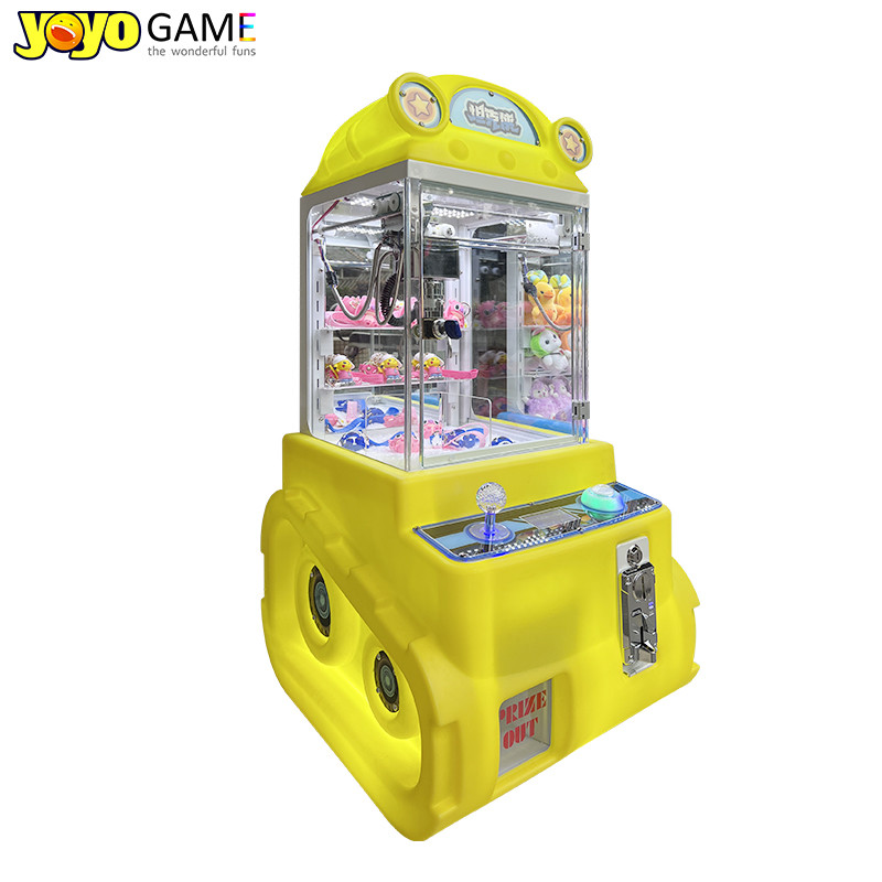 Kids Mini Crane Coin Operated Amusement Park Arcade Game Gift Crane Claw Machine