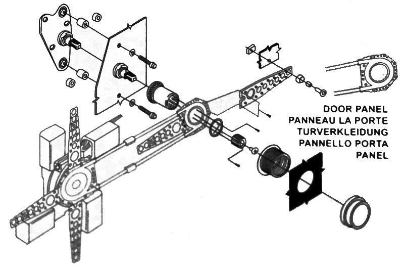 24VDC Heavy Duty Truck Power Window Kit