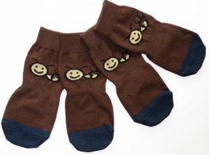 China Knitted Dog Socks Wholesale Pet Shoe Socks on sale